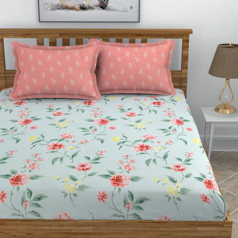Pansy Field Micro Fiber Bedsheet - 150 GSM media 3