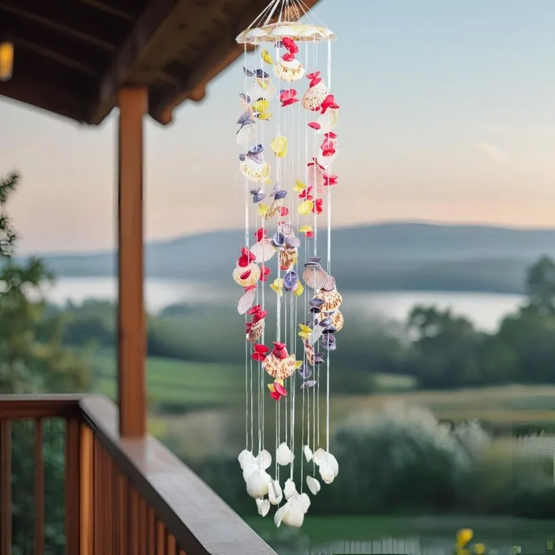 Shellbloom Sea Shell Windchime media 1