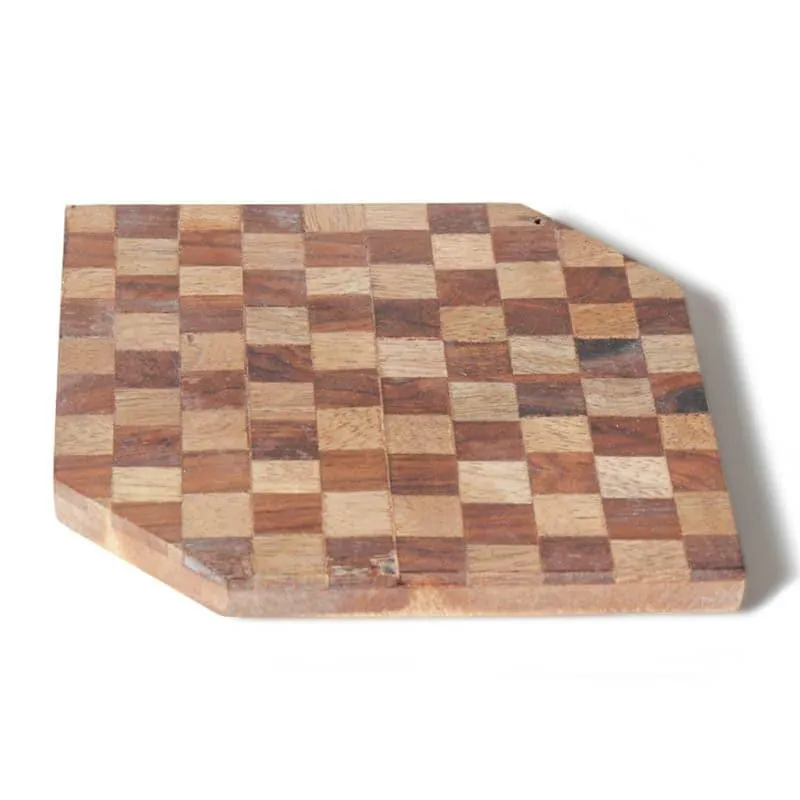 Timber Grid Coaster - Set Of Four media 3