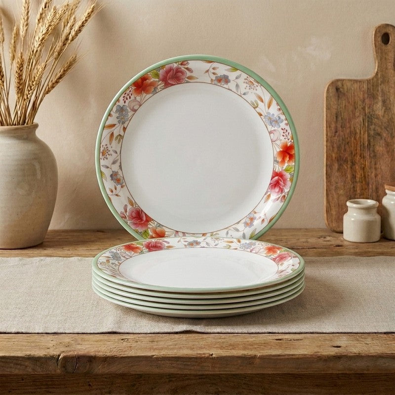 Floris Melamine Quarter Plates - Set of Six