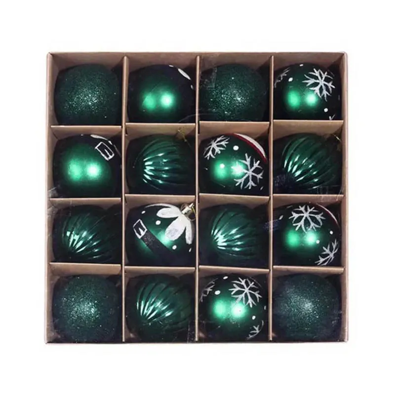 Glitz Blitz Christmas Baubles - Set Of Sixteen media 3