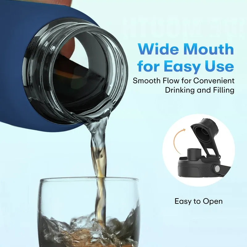 Rioware Aqualoom Water Bottle (Blue & Black) - 1000 mL media 7