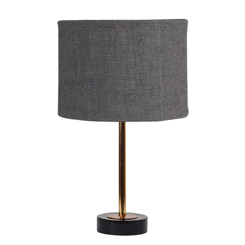 Sienna I Rodin Wooden Table Lamp - Grey,Gold,Black media 4