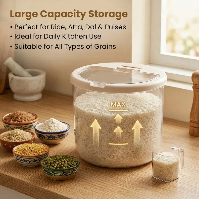 Rioware Fresh Lock Plastic Rice Container - 10 L media 6