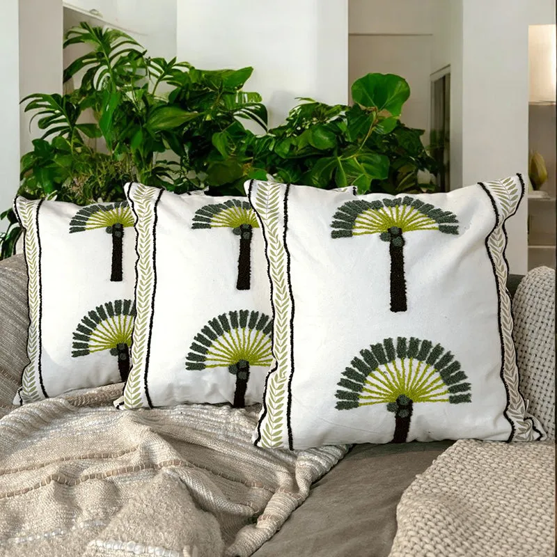 Boho Mend Tufted Cushion Cover Set - Set Of Three media 2