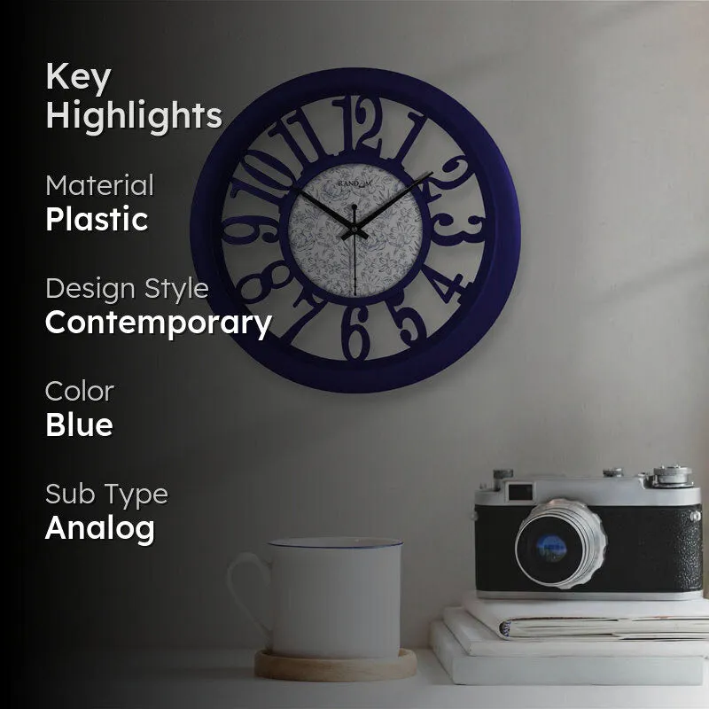 Montana Blue Wall Clock media 2
