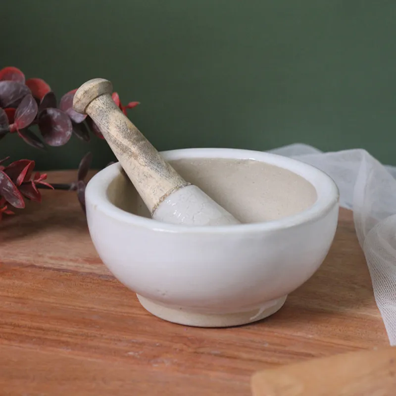 Vita Grind Ceramic Mortar & Pestle - Two Piece Set media 1