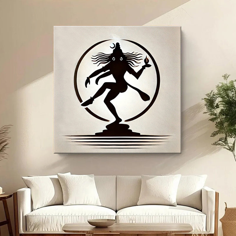 Ananda Tandava Wall Painting