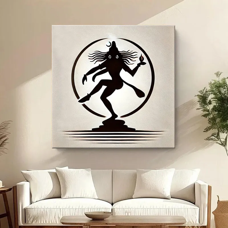Ananda Tandava Wall Painting media 1