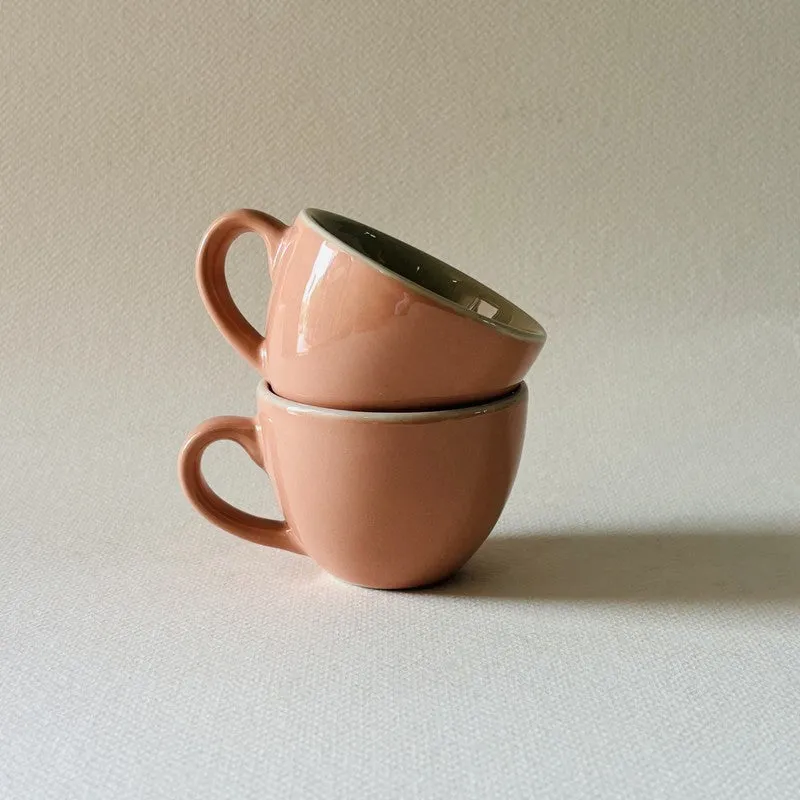 Aroma Ceramic Tea Cup (180 mL Each) - Set Of Two media 6