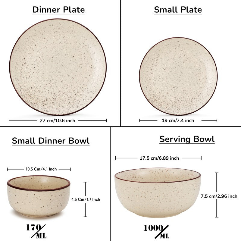 Kestha Dinnerware (Beige) - 14 Piece Set media 8
