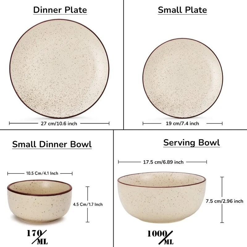 Kestha Dinnerware (Beige) - 14 Piece Set media 8