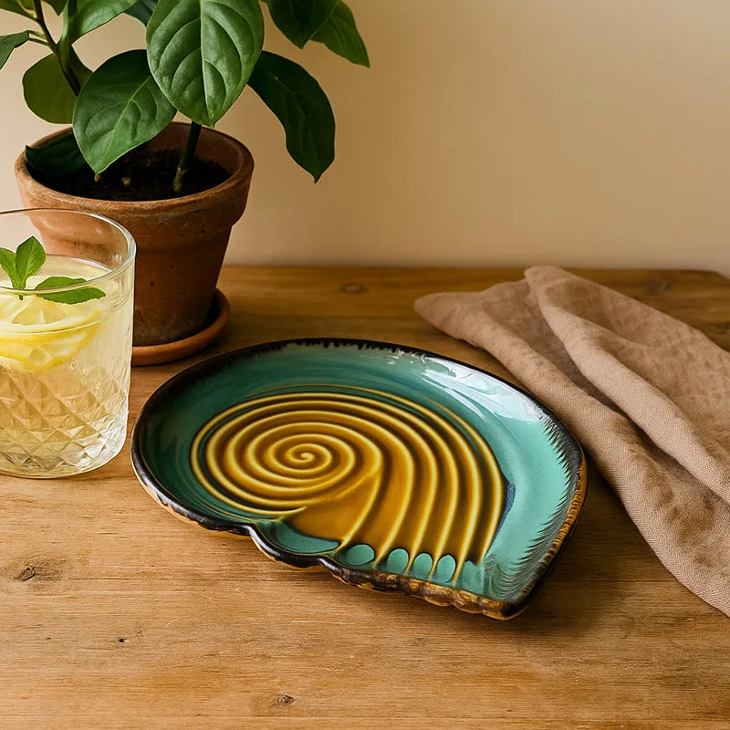 Shell Ceramic Platter media 3