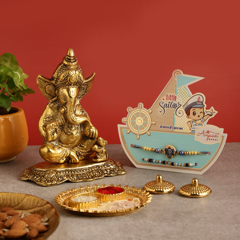 Omkar Ganesha III Rakhi Hamper