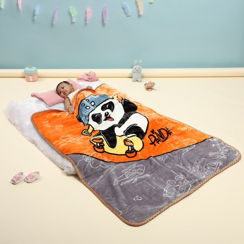 Monte Carlo Penguin Playtime Blanket - 600 GSM