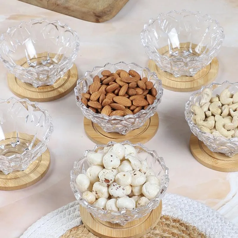 Drystan Glass Dessert Bowl (200 ML) - Set Of Six media 5
