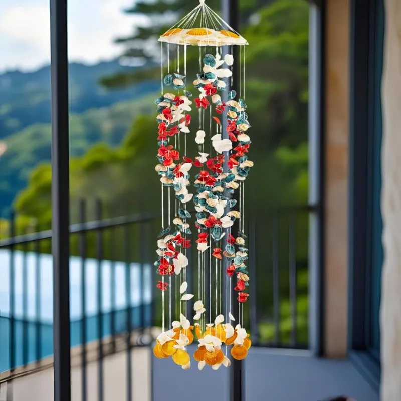 Shore Breeze Sea Shell Windchime media 3