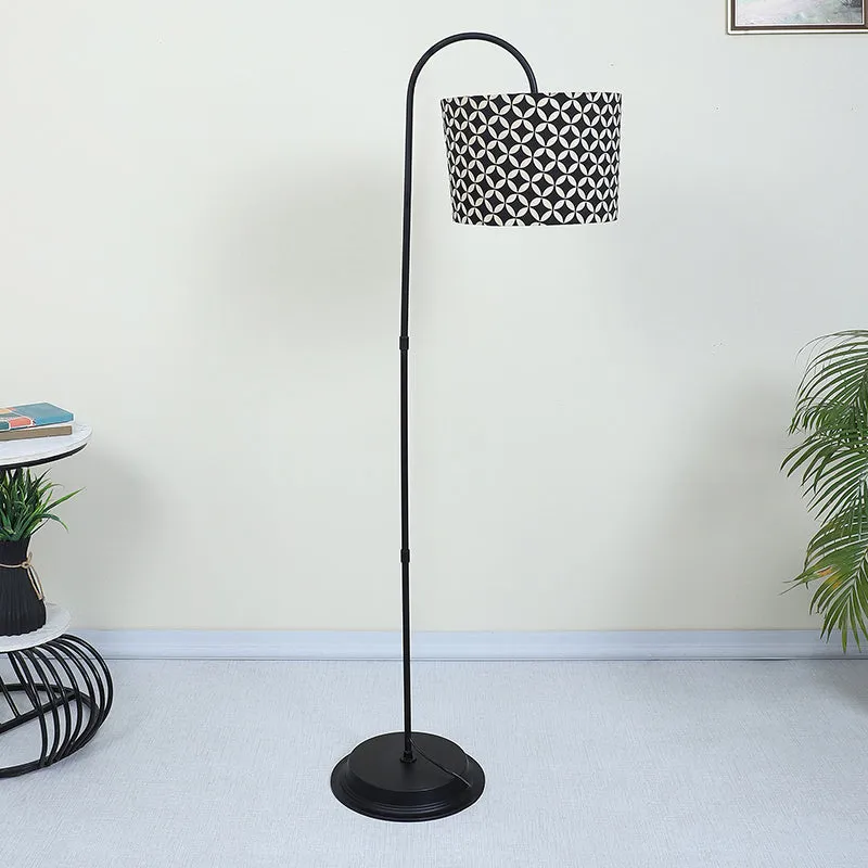 Tatania Printed Arched Floor Lamp media 3