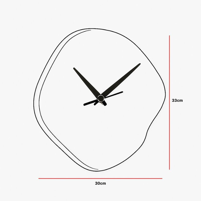 Fig Living Stone Morph Ceramic Wall Clock media 9