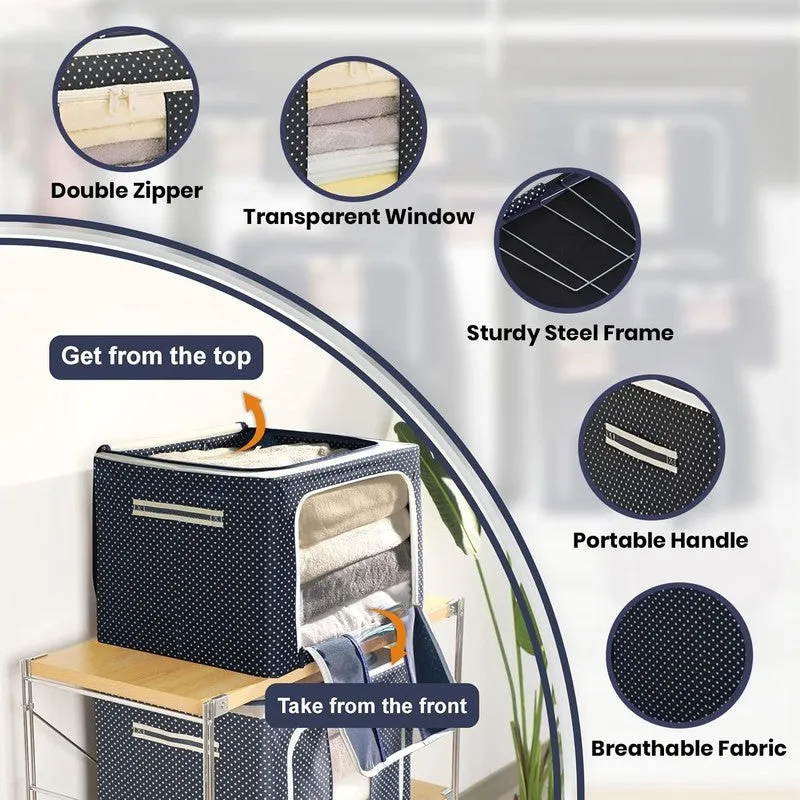 HomeSort Fabric Cloth Organizer media 5