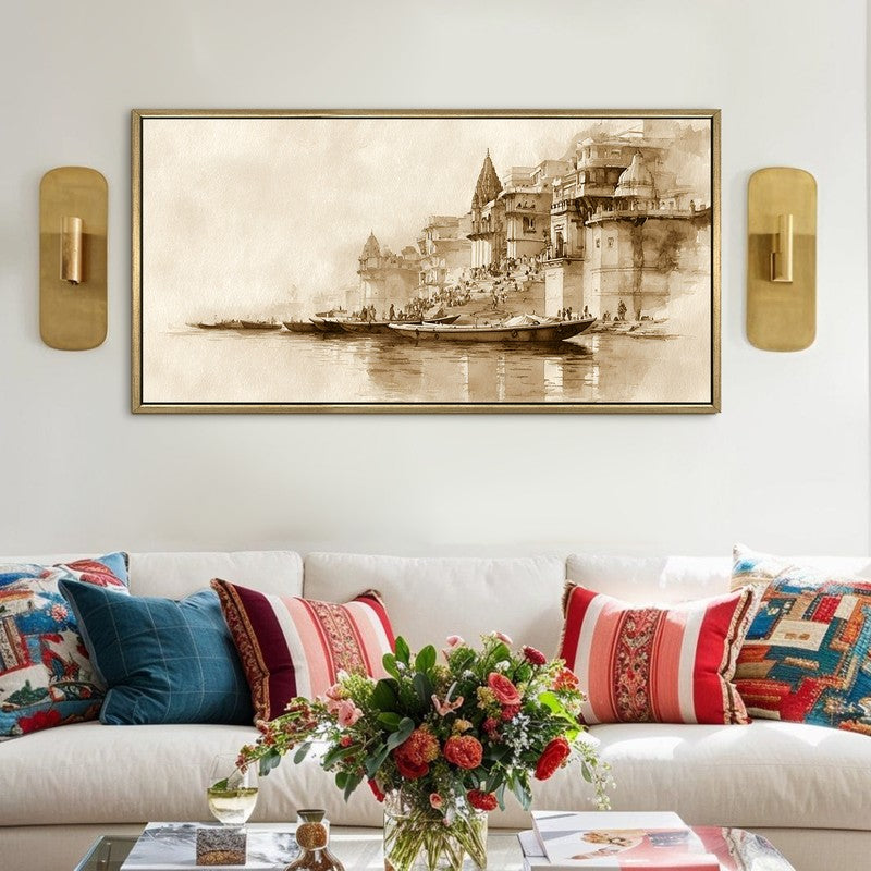 Echoes of the Sacred River Wall Art media 3