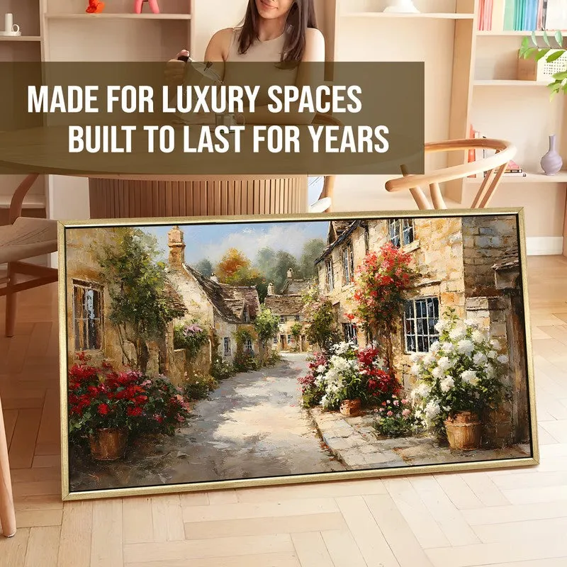 Flower Valley European Cottage Wall Art media 5