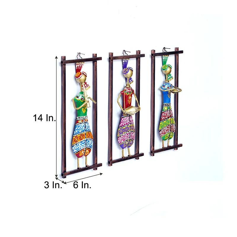 Ethnik Forms Iron Wall Accent - Set Of Three media 5