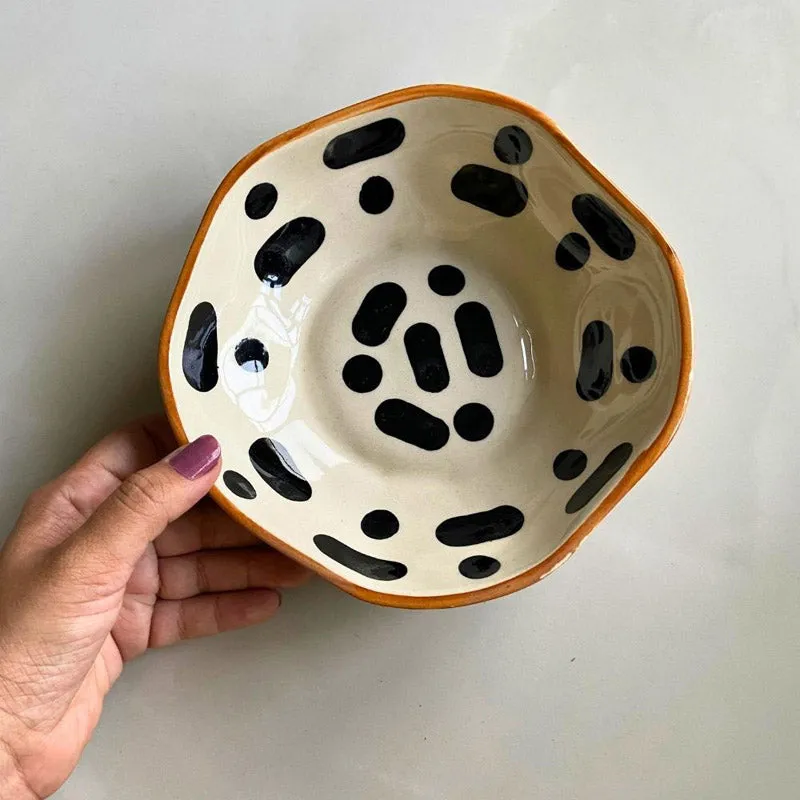 Stroke Seam Serving Bowl (500 ML) - Set of Two media 3