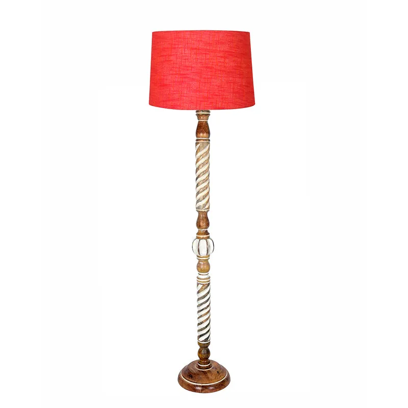 Elfin Carve Floor Lamp - Red media 3