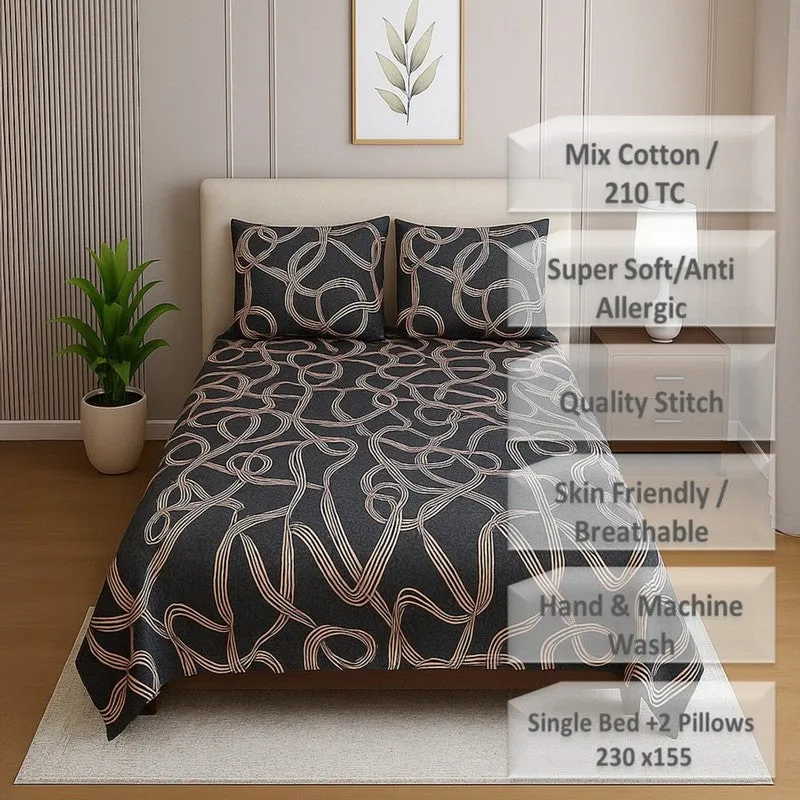 Weavyn Bedsheet - 210 TC media 8