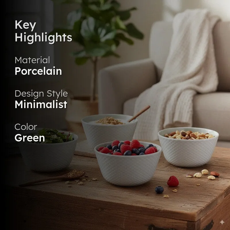 Tressa Snack Bowls (300 mL) - Set Of Four media 2