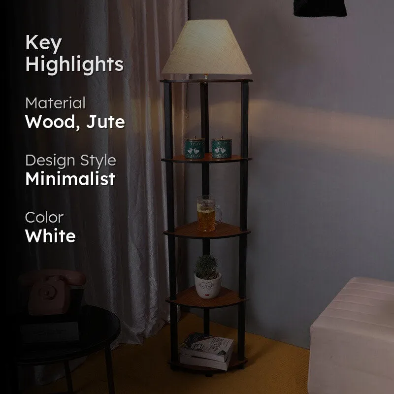 OpulentBeam Floor Lamp (White) media 2