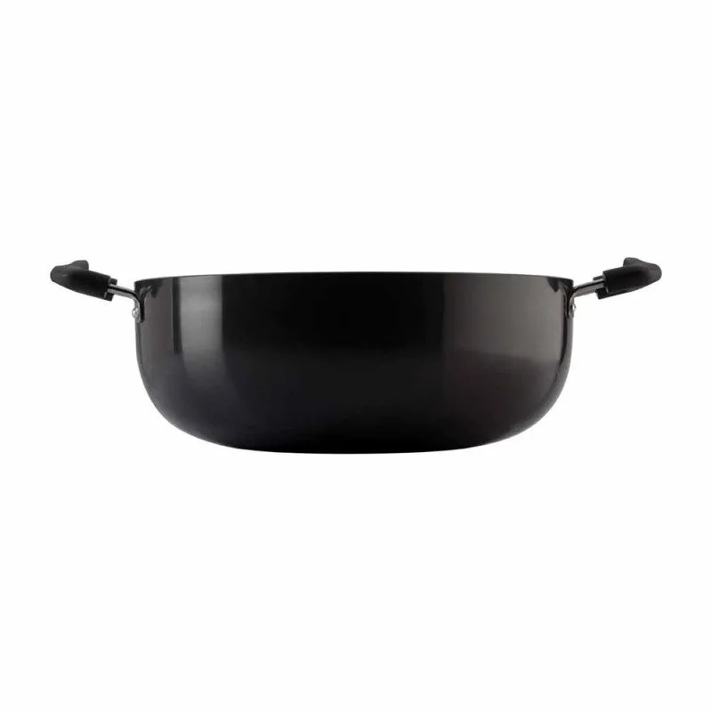 Vinod Cenric Hard Anodised Kadhai With Lid - 1600 mL/7 Inches media 7