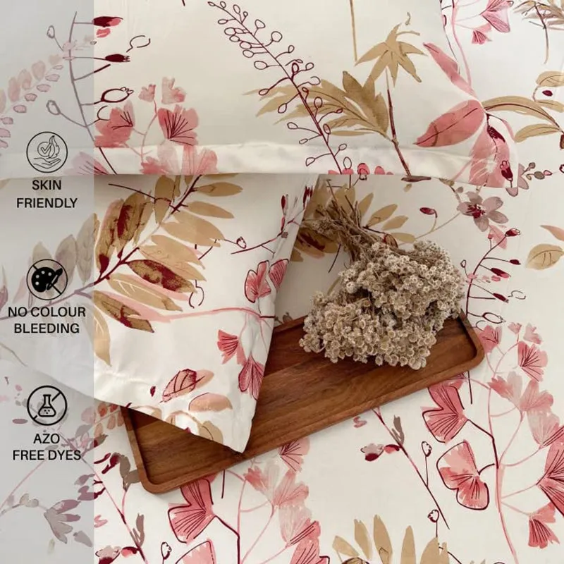 Urban Space Florvia Cotton Bedsheet (Multicolor) - 200 TC media 4