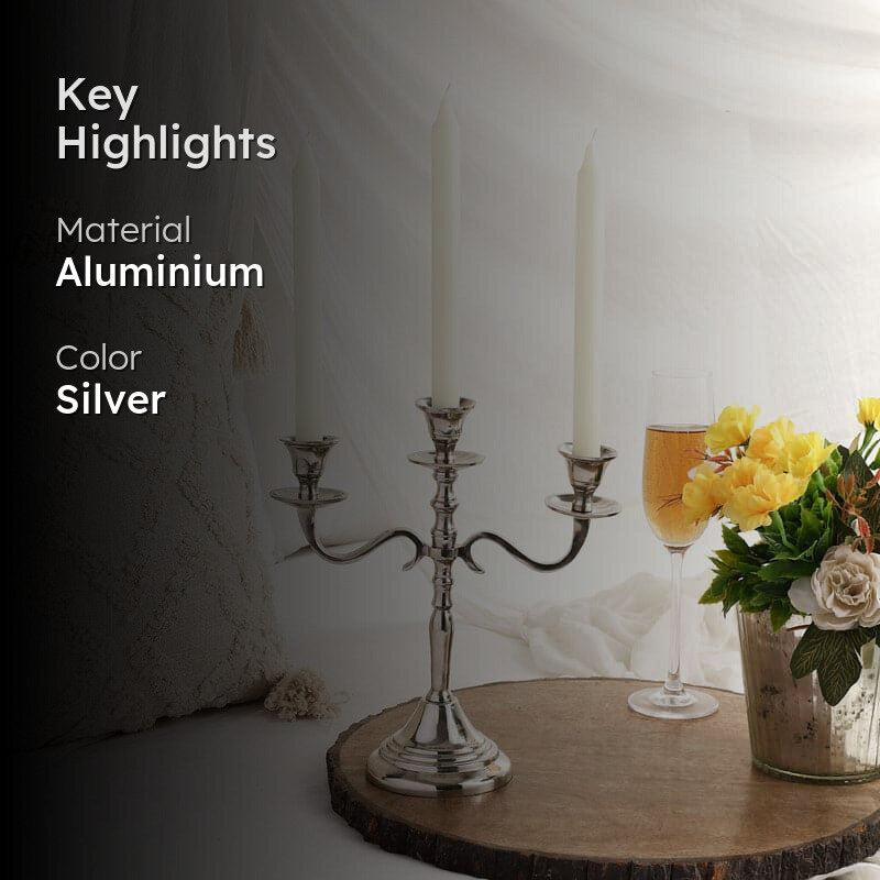 Emisa Candle Holder - Silver media 2