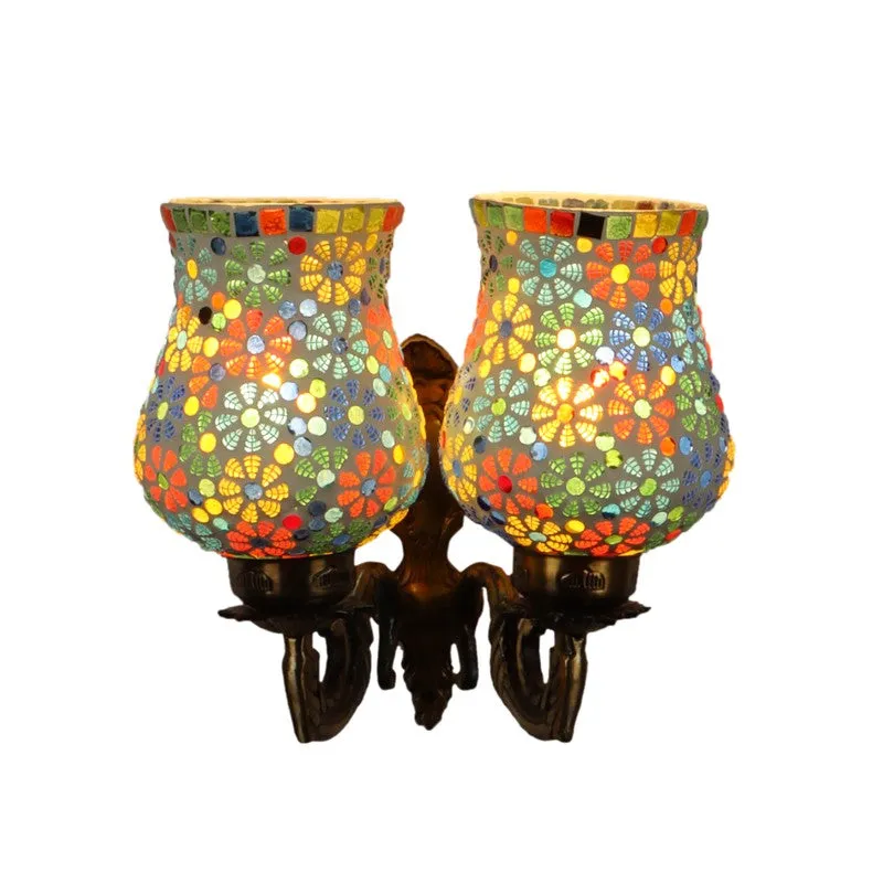 Radiant Petal Iron Wall Lamp media 4