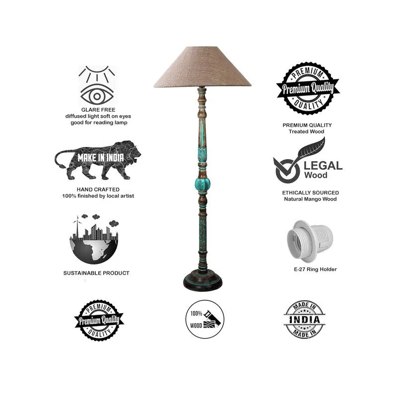 ConiqueRadiance Elite Floor Lamp (Beige) media 7