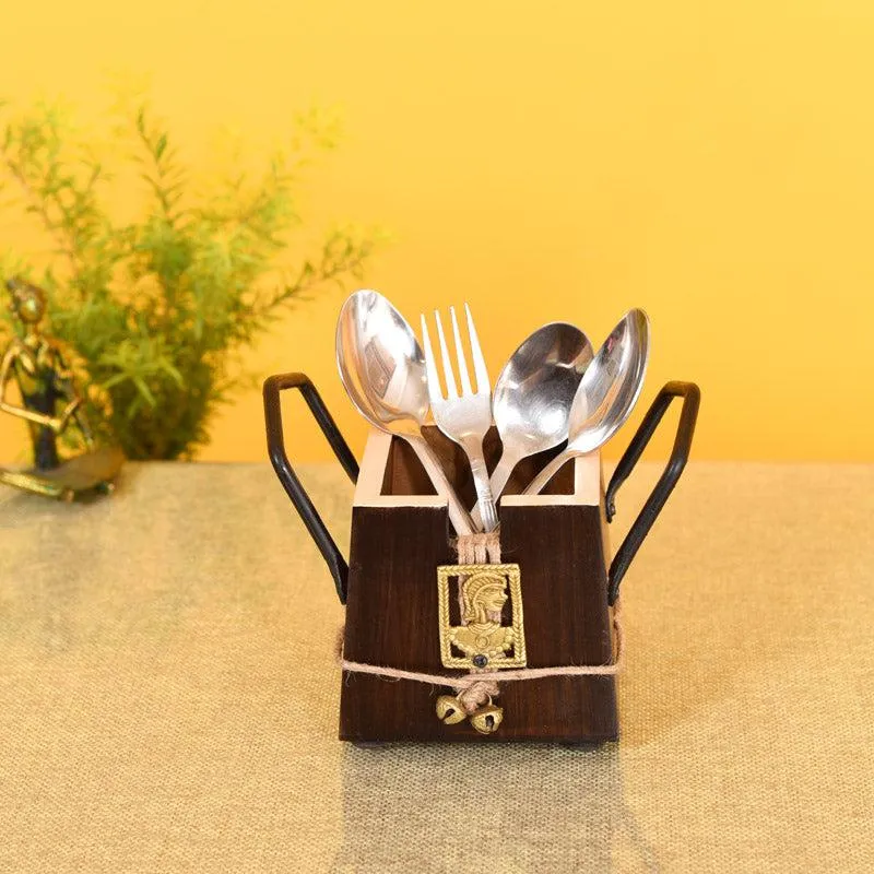 Bhoomika Handcrafted Cutlery Holder media 1