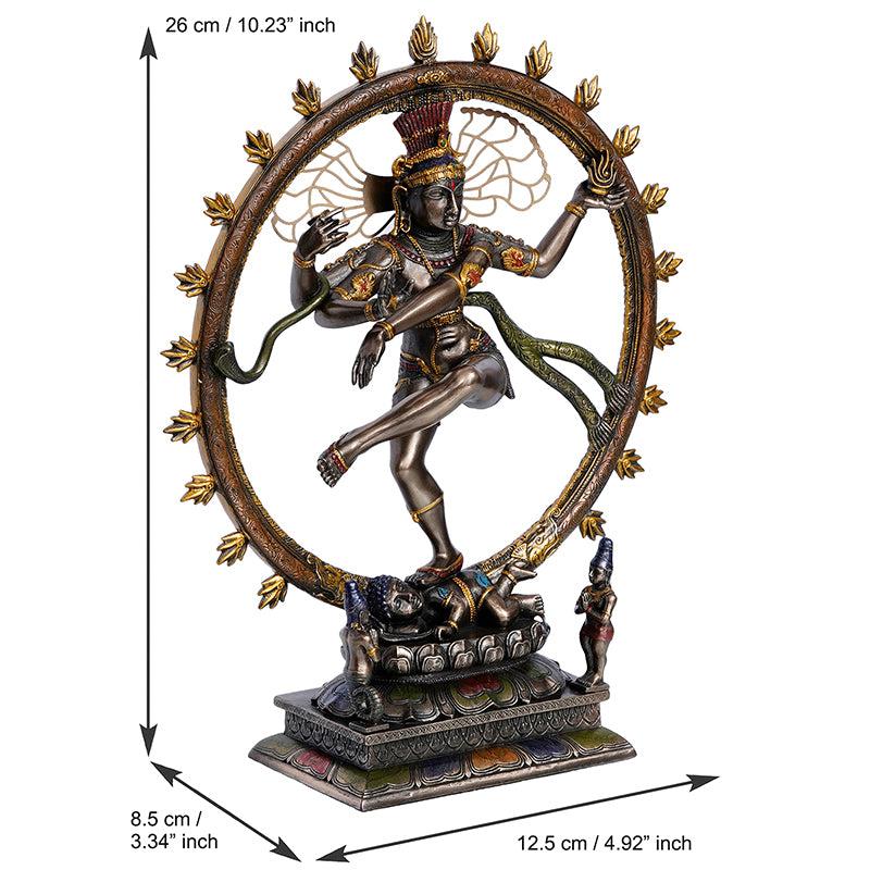 Nataraja Bronze Resin Showpiece media 6