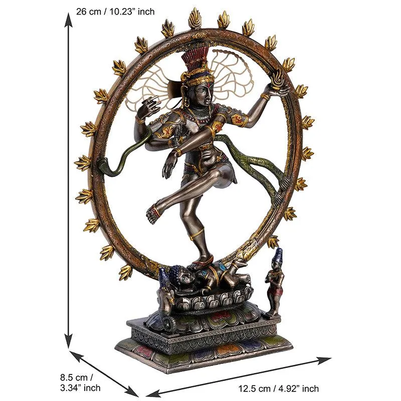 Nataraja Bronze Resin Showpiece media 6