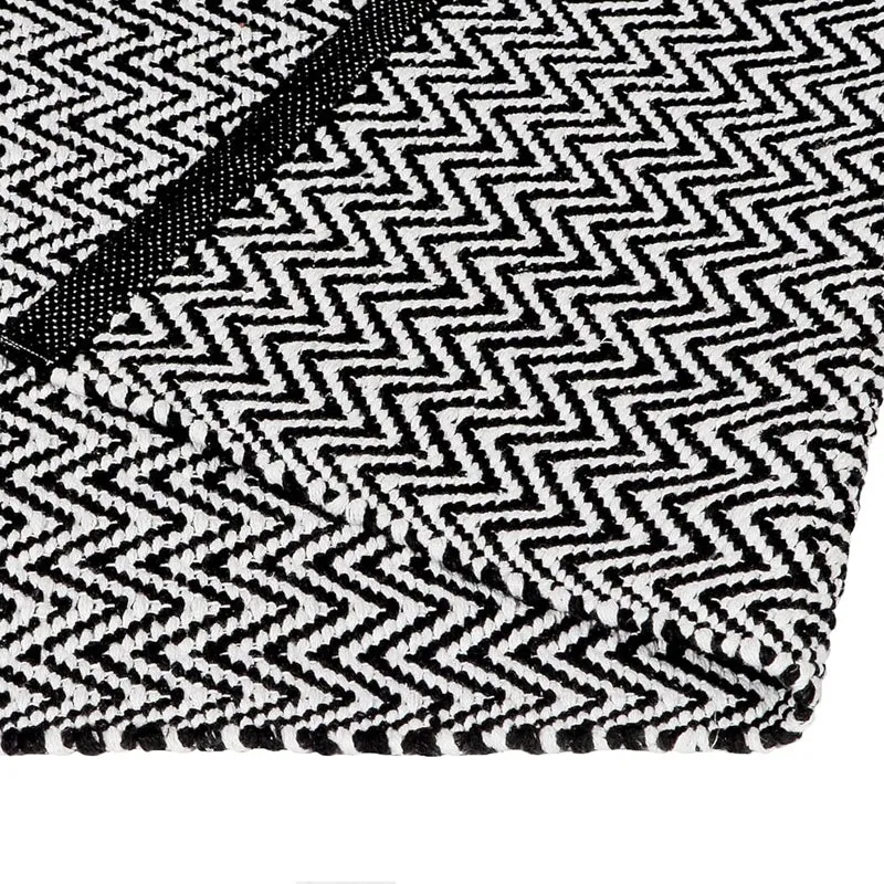 Atelier Cotton Runner Rug - Black media 4