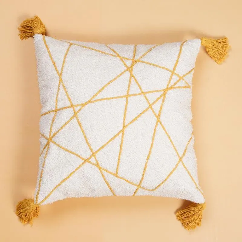 Golden Beams Cushion Cover - Set Of Two media 3