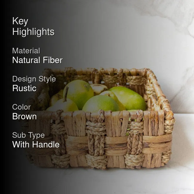 Woven Wander Natural Fiber Storage Basket media 2