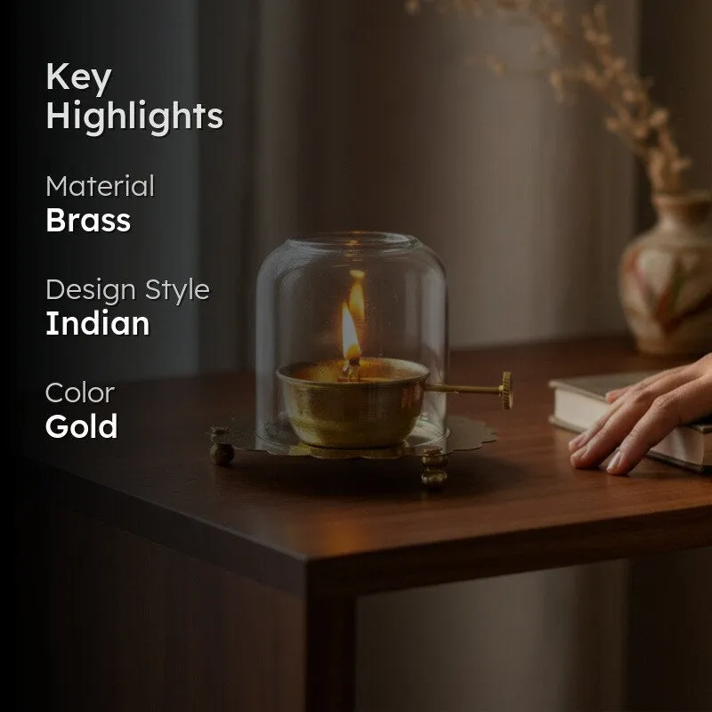 Dhara Brass Diya media 2