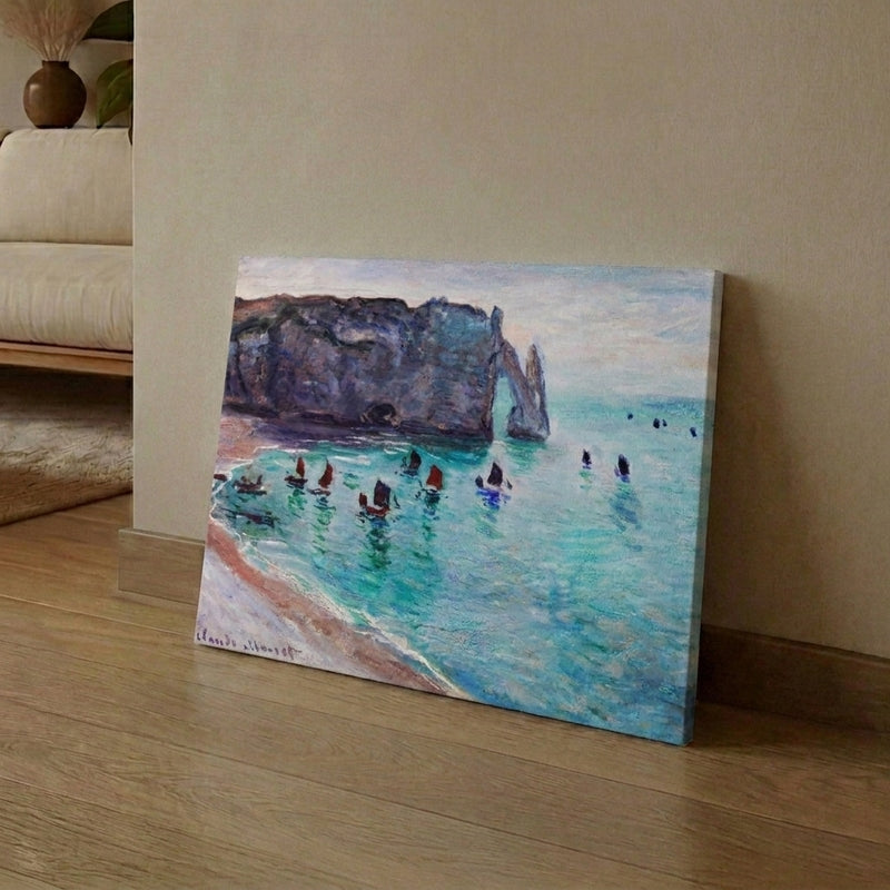 Fishing Boat Canvas Wall Art