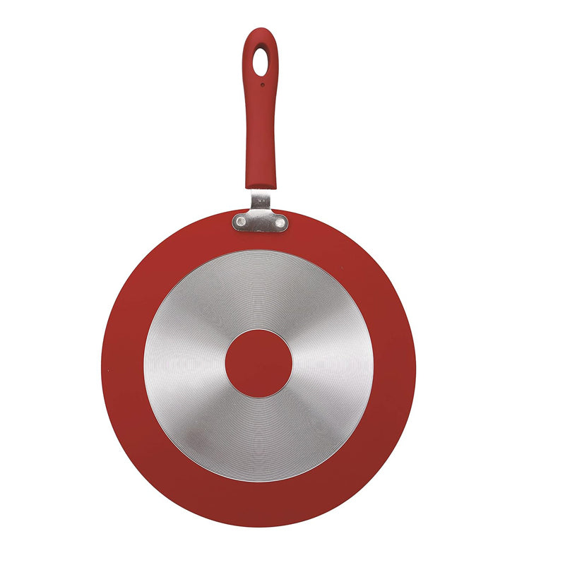 Bergner Bellini Plus Non Stick Flat Tawa (Red) - 30 cm media 4