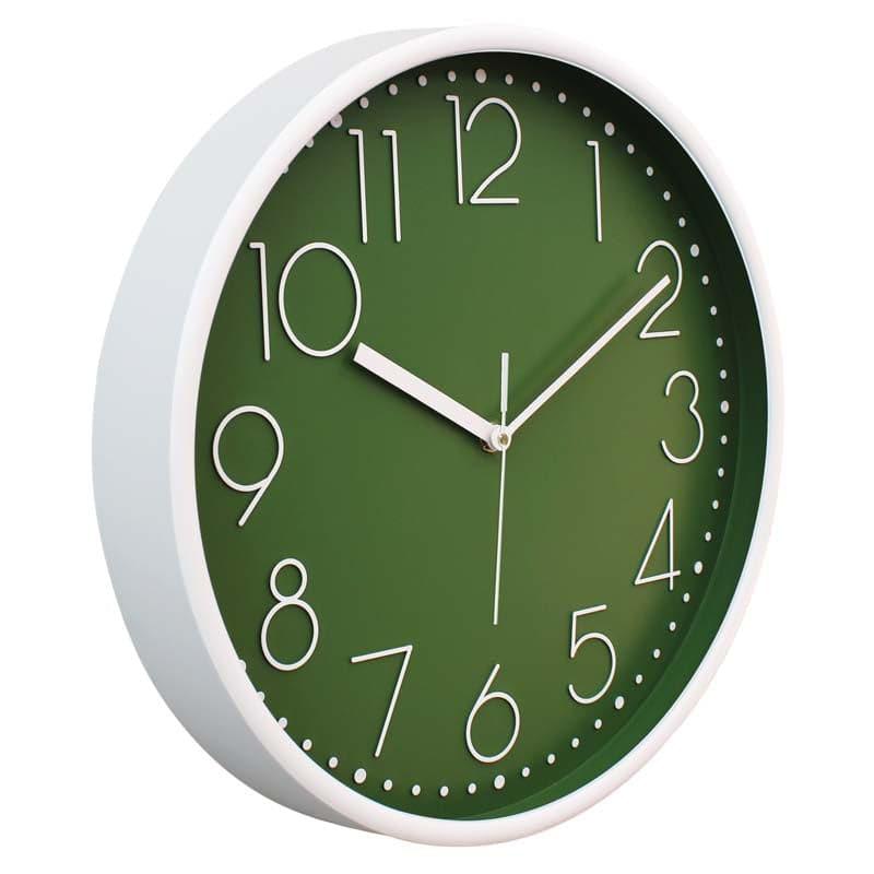 Elementary Wall Clock - Olive media 3