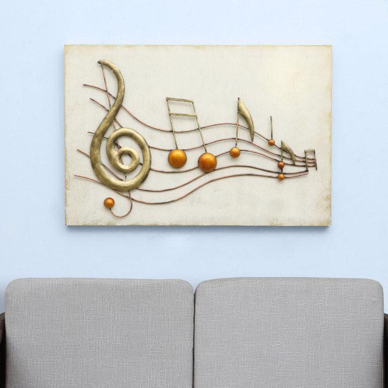 Musical Muse Metal Wall Accent
