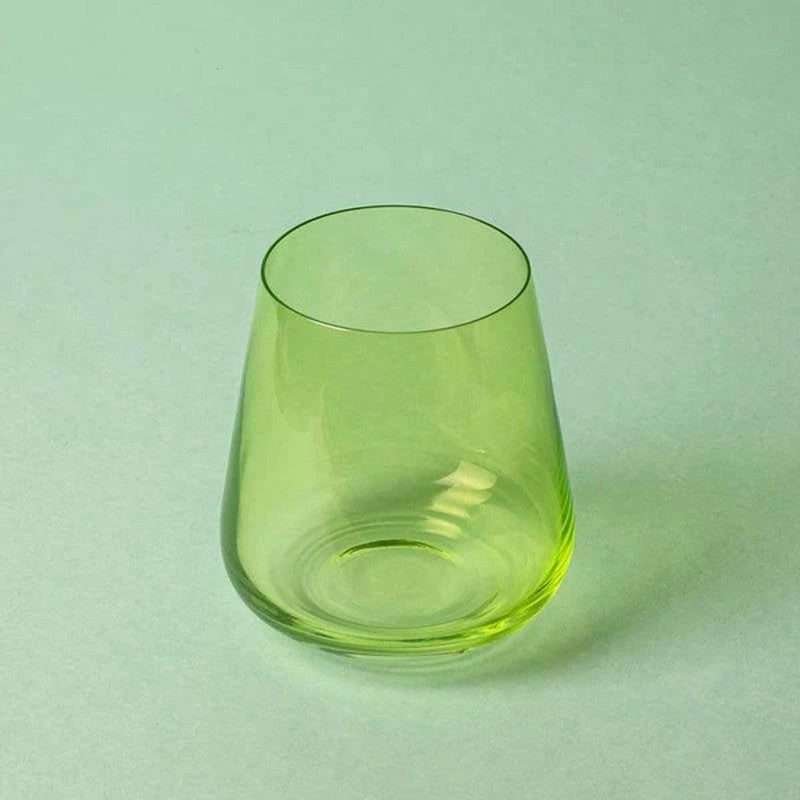 Evergreen Bohemia Crystal Red  Whiskey Glasses (400 mL) - Set of Six media 3