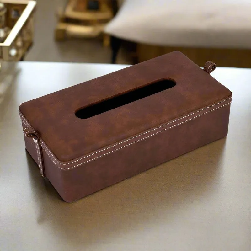 Luxa Dote Tissue Holder - Dark Brown media 1